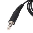 thumbnail image 1 of Throat Mic Headset Flexible Coil Cable Radio Throat Mic Earpiece with U94 Push to Talk for XPR6100 XPR6300 XPR6350, 1 of 2
