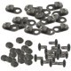 thumbnail image 2 of de 20 Ganchos de Encaje para Botas, Hebillas de Cordones de Seguridad para Reparación de Caminatas de Campamento de Metal Negro Hugo Mosquetón, 2 of 7