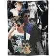 thumbnail image 3 of Blanket Alex Turner Ultra-Soft Micro Fleece Wollen Blankets Throw Blankets Carpet Gift for Home Decoration,Decor Sofa,Office,Dormitory Bed car Camp Couch All Seasons, 3 of 5