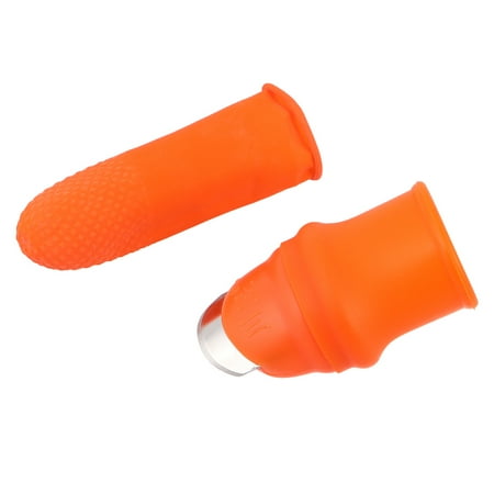 Gardening Harvest Accessories Tool Thumb Knife Finger Blade Clippers Fruit Protective Case Stainless Steel