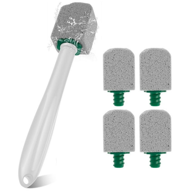 Limpiador de Inodoros de Piedra Pómez, Cepillo Multiusos de Limpieza Profunda para Descontaminación, Azulejos, Lavabos, Bañeras y Otras Manchas.