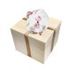 thumbnail image 2 of Alcancía pequeña, figura de cerdo, estatua, tarro de cristal transparente educativo Rosa, 2 of 7