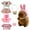 Type C, variant on Capybara Plush with ClothesCapybara Plushies Hugging9 Inches Cute Capybara Stuffed Animal Toys Dress Up Cartoon Doll for Girls