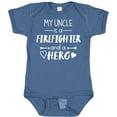thumbnail image 3 of Inktastic My Uncle is a Firefighter and a Hero Boys or Girls Baby Bodysuit, 3 of 5