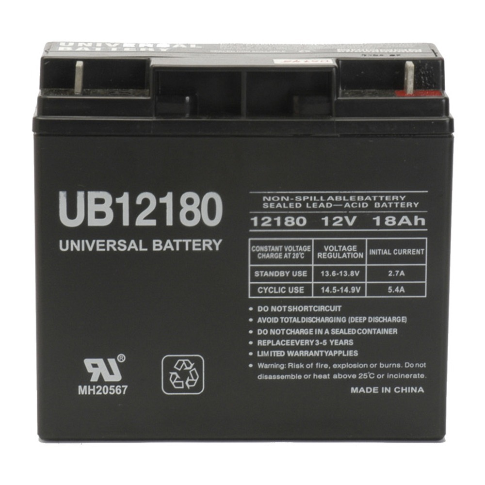 Universal Battery UB12180 Replacement Rhino Battery - image 1 of 1