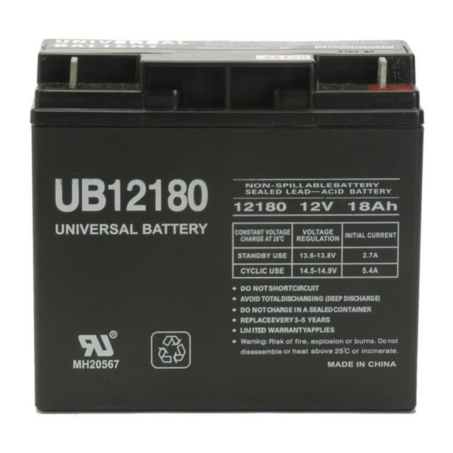 Universal Battery UB12180 Replacement Rhino Battery