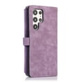 thumbnail image 5 of Compatible with Samsung Galaxy S22 Ultra Wallet Case, Premium PU Leather Zipper Flip Folio Wallet with Detachable Long and Short Strap Magnetic Protective Case for Samsung Galaxy S22 Ultra, Purple, 5 of 11