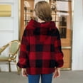 thumbnail image 7 of Hoodies for Girls Youth Long Sleeve Oversized Hooded Sweatshirts Cute Trendy Plain Preppy Pullover Tops Fall Clothes,6-12 Months 12-24 Months 2t 3t 4t 5t 6t 7t 8t 9t Children Wine 13-14 Years, 7 of 7