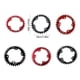 thumbnail image 5 of Advancent ovalado 96MM 30T/32T/34T/36T/38T platos y bielas de estable con 4 piezas de pernos de piñón para M8000 Ciclismo Rojo 36T, 5 of 6