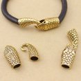 thumbnail image 2 of 10 Pairs Crafts Snake Head And Tail Alloy Jewelry Findings Toggle Clasps for Jewelry Making, 2 of 7