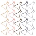 thumbnail image 4 of 50Pcs Ouvert Lunette Dérive Bouteille Lunette Résine Bijoux Pendentifs Charmes en Alliage DIY, 4 of 7