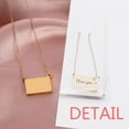 thumbnail image 3 of China Gym Boxing KO Art Deco  Fashion Letter Envelope Necklace Pendant Jewelry, 3 of 3