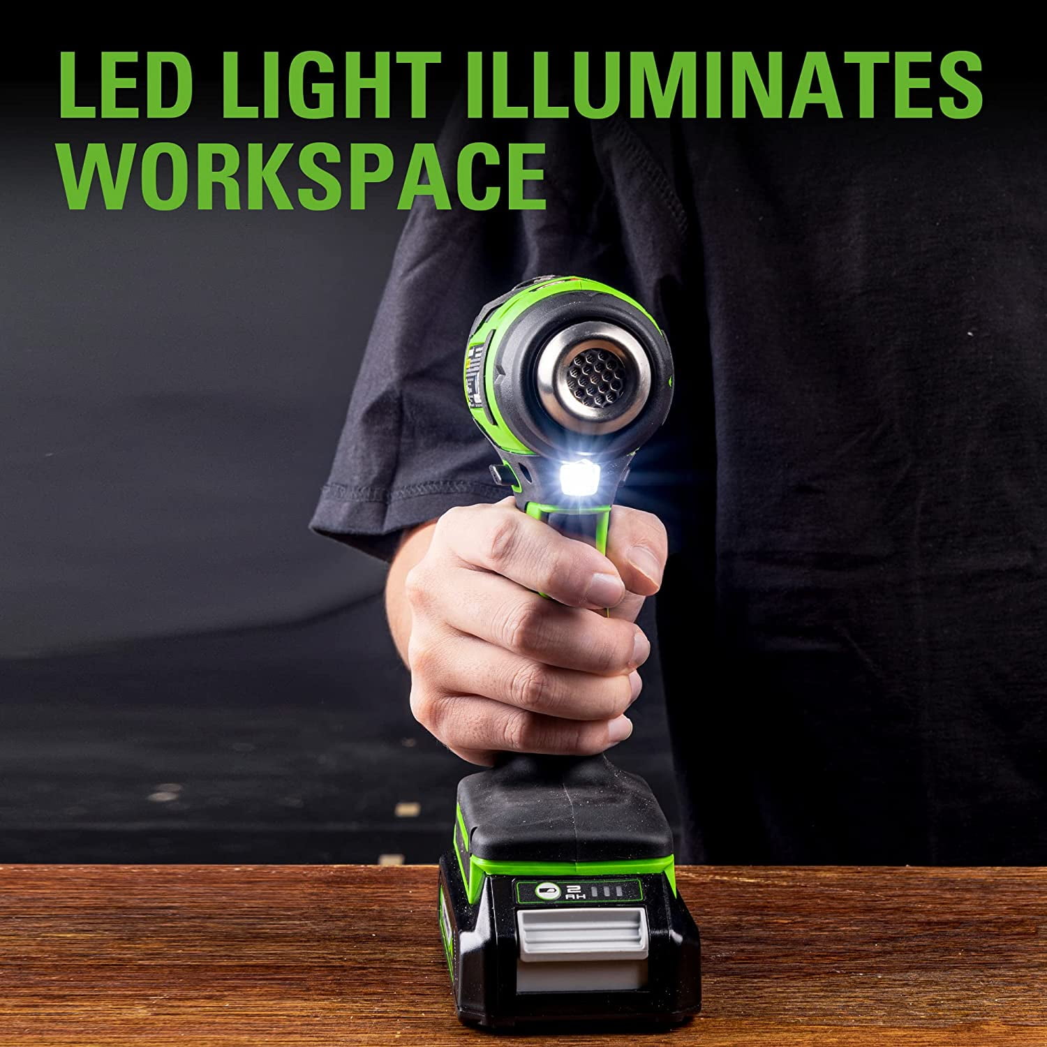 Greenworks 24V Cordless Heat Gun, Battery and Charger Not Included (Tool-Only)