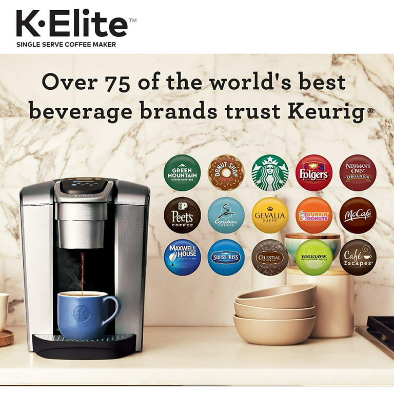 Keurig® K-Elite® Single-Serve K-Cup Pod® Coffee Maker, Iced Coffee  Capability