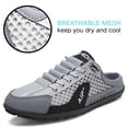 thumbnail image 3 of CHICVOMEY Slip On Mule Sneakers for Men - Breathable Mesh Casual Sneakers with Cushioned Sole - Lightweight Walking Sneakers for Daily Wear, 3 of 8