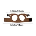 thumbnail image 3 of Bearded Dragon Harness and Leash Set,1 Pcs 65 Inch Traction Rope and 3 Sizes Soft Breathable Vest | Training Walking Equipment for Daily Outdoor Walking & Travel Safe,Brown, 3 of 9