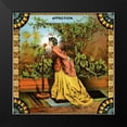 thumbnail image 2 of Unknown 12x12 Black Modern Framed Museum Art Print Titled - Affection, 2 of 5
