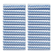 JOYMOOP Microfiber Cleaning Cloths – 18 Pack, 10 x 10, Blue
