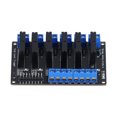 thumbnail image 2 of Módulo De Relé De Estado Sólido Sólido, Equipo Eléctrico De Control De CC Con Disparador De Alto Voltaje De 6 Canales Con Fusible 5V 12V 24V 3-24V, 2 of 7