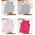 thumbnail image 4 of XXWXYD Toddler Girls Dance Tank Top, Sleeveless Racerback Sports Vest, Cotton Ballet Undershirt for Gym Dancewear, 4 of 9