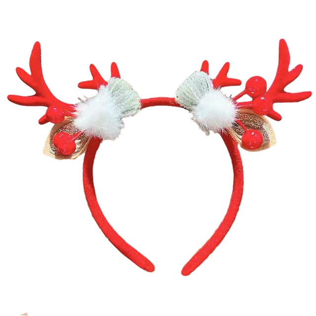 Diadema navideña Diadema de mujer, Diadema Accesorios para el cabello Decoraciones navideñas Diadema Artículos para fiestas