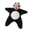 Black, variant on GiLiling Baby Cow Starfish Hooded Onesie for Boys Girls, Fleece Swaddle Jumpsuit, Infant Outfit Newborn Halloween Photo Prop Sleep Sack