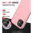 thumbnail image 2 of Diverbox for iPhone 11 Case [Shockproof] [Dropproof] [Tempered Glass Screen Protector + Camera Lens Protector],Heavy Duty Protection Phone Case Cover for Apple iPhone 11 (Pink), 2 of 8