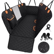 Dog Hammock for Car with Mesh Window, 600D Oxford Waterproof Nonslip Durable Seat Protector for Back Seat for Car Truck SUV(54" W x 58" L)
