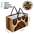 thumbnail image 2 of Print Large Capacity Reusable Foldable Oxford Cloth Storage Basket - Versatile Grocery Basket, Laundry Organizer, and Shopping Bag, 2 of 7