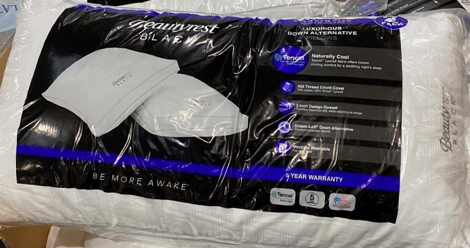 beautyrest black down alternative