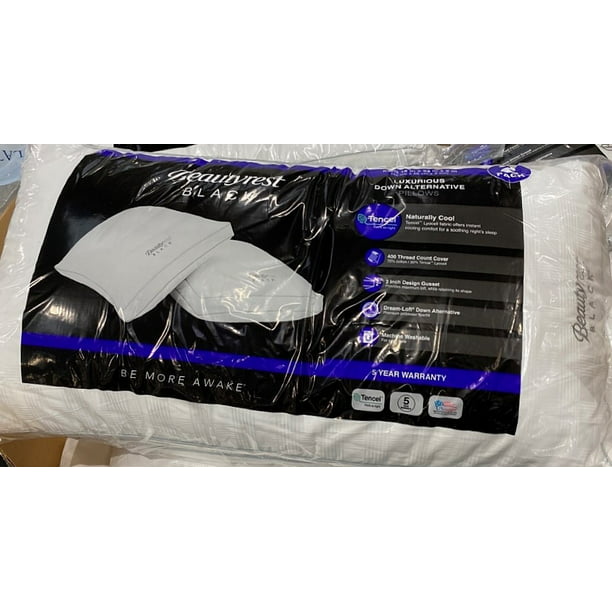Down Alternative Pillows King Size, Beautyrest Black King Size Bed