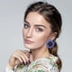 thumbnail image 4 of Pendientes colgantes de aro con bola de ratán para mujer, pendientes trenzados de paja de mimbre, pendientes de rafia, accesorios de playa de verano, regalos, 4 of 5