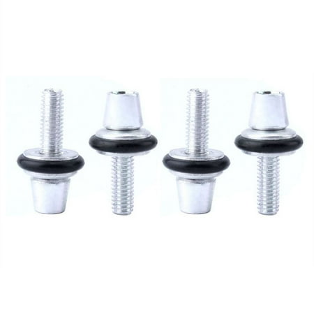 

4Pcs Practical Replacement Outdoor Sports M6 C/V Brake Caliper Bicycle Adjusting Screws Cable Bolts Adjusters Cycling Accessories 4PCS