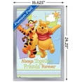 thumbnail image 3 of Disney Winnie The Pooh - Pooh and Tigger Wall Poster, 14.725" x 22.375", Framed, 3 of 6