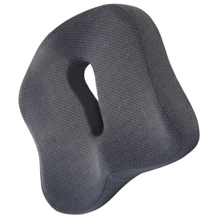 

FUEENIRVA Chair Seat Cushion in Grey Supporting the Coccyx and Tailbone for Better Seating 1Pack
