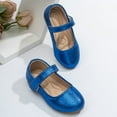 thumbnail image 4 of Big Girls Dress Shoes Mary Jane Low Shoes Ballerinas Princess Shoes Wedding Shoes Flat Shoes for Kids Size 9-10T, 4 of 7