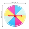thumbnail image 4 of OULII Prize Wheel for Parties and Events Rotating Game Prop with Plastic Multi Color 12in, 4 of 6