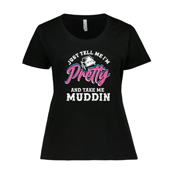 Inktastic Off Roading Mudding Gift for Her Women's Plus Size T-Shirt