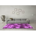 thumbnail image 3 of Ahgly Company Indoor Square Abstract Pink Modern Area Rugs, 6' Square, 3 of 4