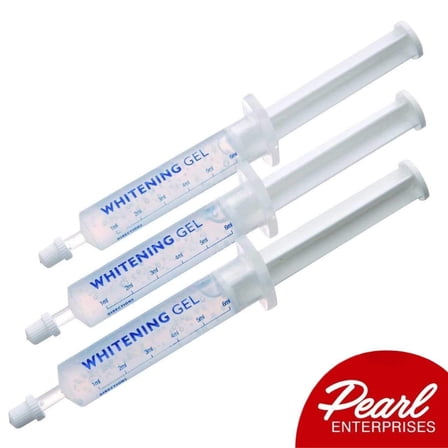 Professional Teeth Whitening Gel Carbamide Peroxide Gel Refills For Whitening Trays - 3 5ml Syringes Included