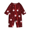 thumbnail image 2 of Odeerbi Christmas Pajamas For Family Pet Xmas Printed Matching Crawl Pet Dog Red, 2 of 9