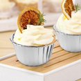 thumbnail image 3 of 50Pcs Aluminum Foil Cupcake Cups Disposable Muffin Liners Baking Cups Aluminum Cupcake Tip Pan Rame, 3 of 5