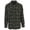 Green / Black / Ivory Hightlight, variant on Gioberti Men's Western Brushed Flannel Plaid Checkered Shirt w/ Snap-on Button