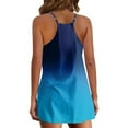 thumbnail image 3 of Tennis Dresses for Women,Womens Tennis Dress Workout Mini Dress Romper with Built in Shorts and Sleeveless Golf Athletic Dresses with Pockets, 3 of 5