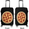 thumbnail image 3 of Pepperoni Pizza Luggage Cover Travel Suitcase Protector Anti-scratch Suitcase Cover for Men Women S, 3 of 6