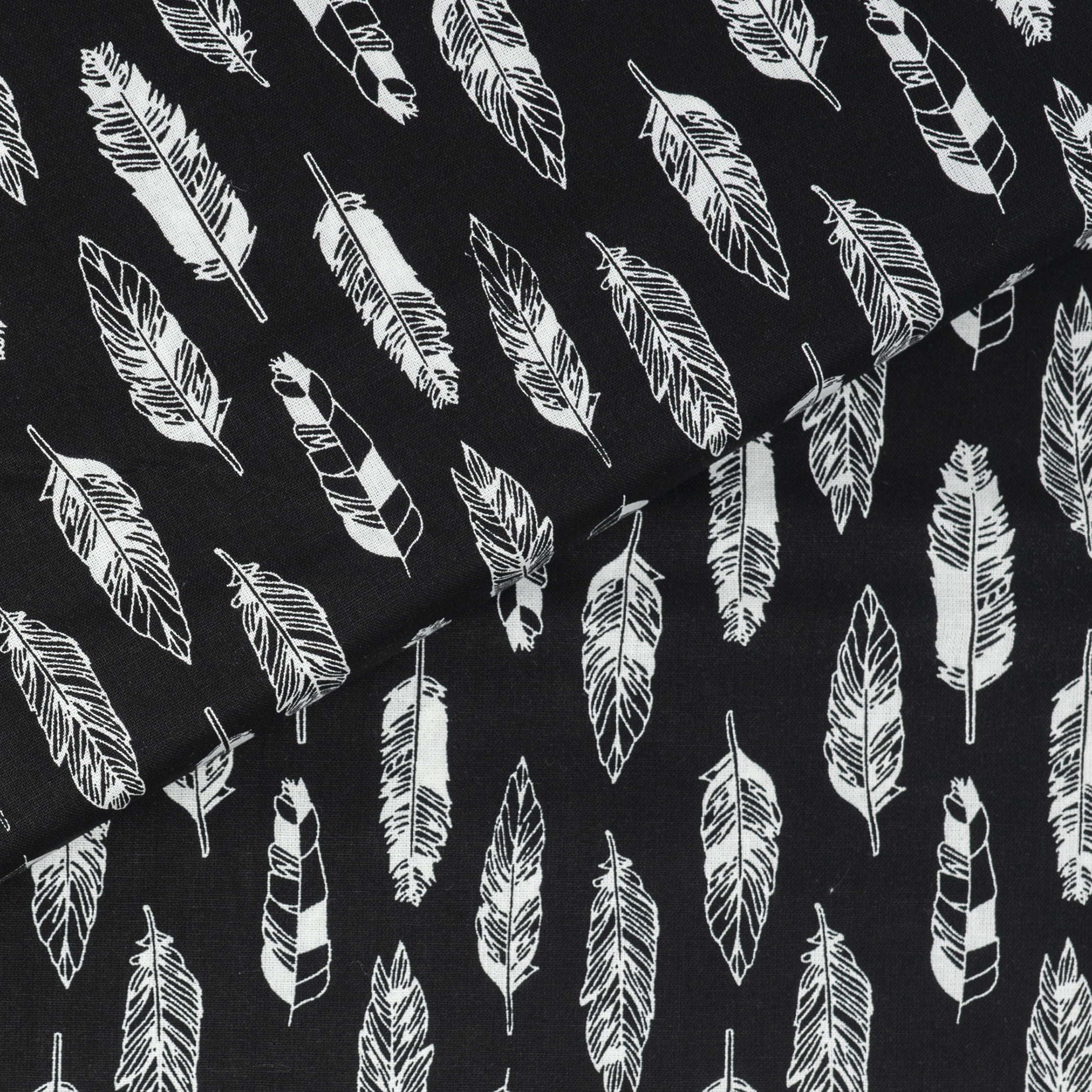 Waverly Inspirations Cotton 44" Feather Onxy Color Sewing Fabric by the Yard