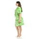 thumbnail image 2 of Vestido camisero con olan Roman Fashion /Tallas Extras, 4326 (Verde flores) verde 36, 2 of 6