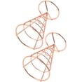 thumbnail image 3 of Shisuyan 2pcs French Fries Stands Cone Basket Fry Holders Snack Fried Chicken Display Racks, 3 of 8