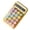 Yellow, variant on Mechanical Keyboard Calculator Pocket Size, Electronic Silent Calculator with Colorful Keys for Home Office, Compact Desktop Calculator with Mechanical Keypad