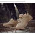 thumbnail image 2 of Fashion Summer and Autumn Men Hiking Shoes Non Slip Sole Mesh Breathable Comfortable Lace Up Casual Sneaker for Men, 2 of 4